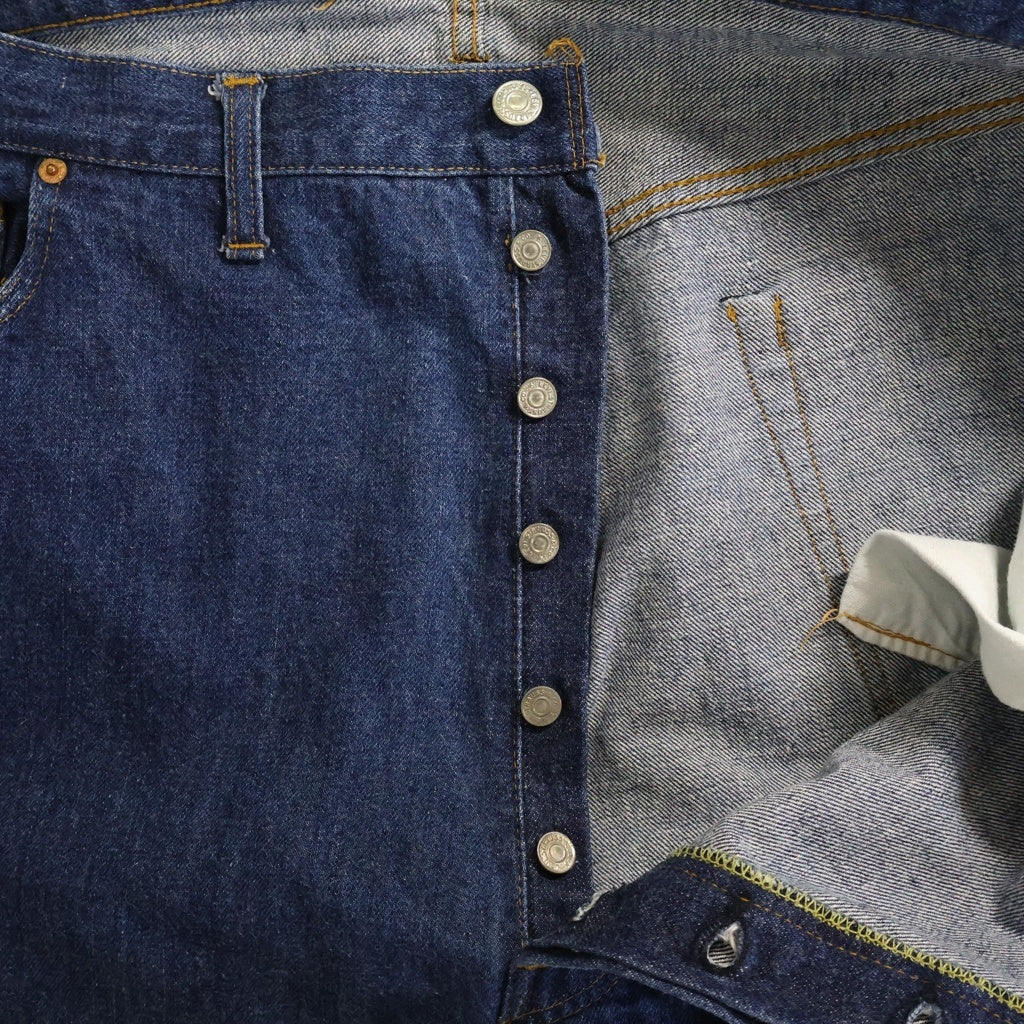 Levi's(リーバイス) 70S VINTAGE 501 66前期 ボタン裏6 ボタンフライ デニムパンツ インディゴ