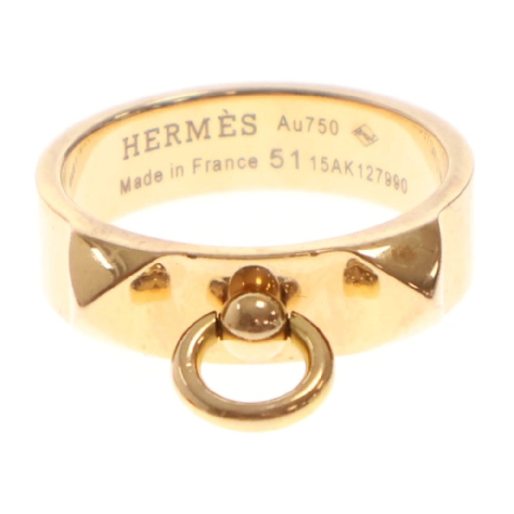 HERMES(エルメス) コリエドシアン K18PG ピンクゴールド リング ジュエリー アクセサリー 51サイズ