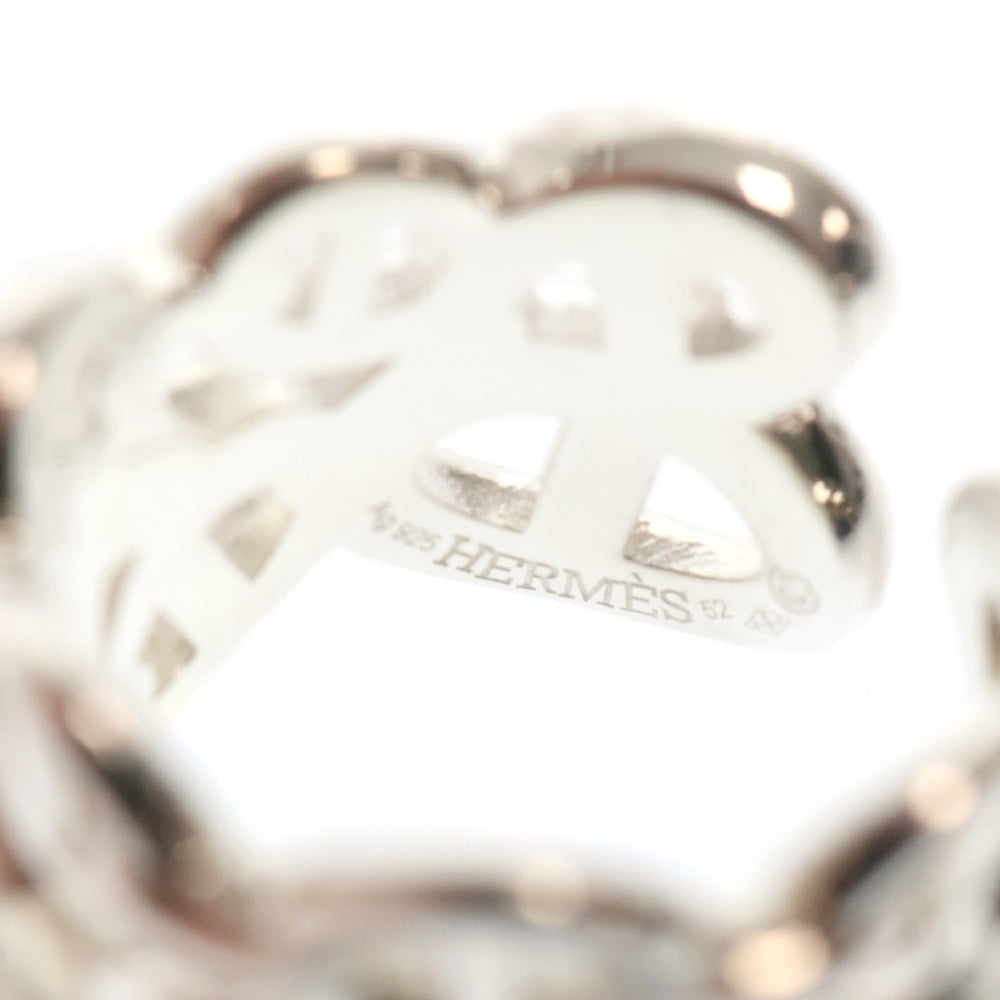 HERMES(エルメス) Chaine d'ancre Enchainee シェーヌダンクル アンシェネGM リング シルバー 52/13号