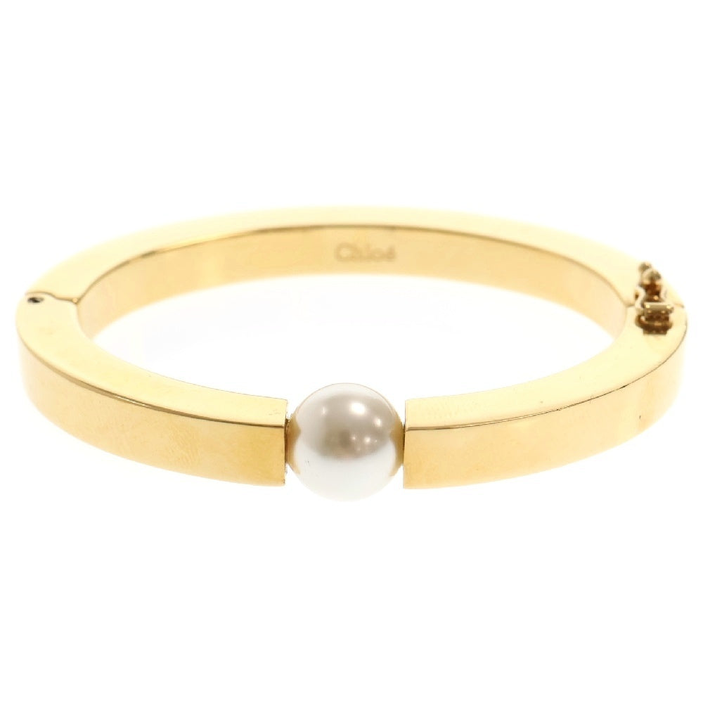 Chloe(クロエ) パール バングル ゴールド GP ブレスレット