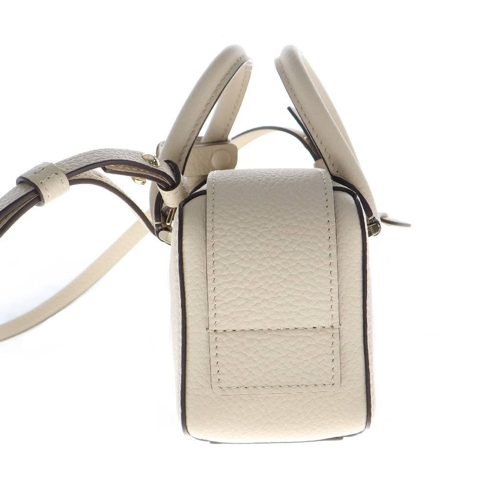 DELVAUX(デルボー) デルボー クールボックス ナノ アイボリー レザー ショルダーバッグ ハンドバッグ AA0669AQY