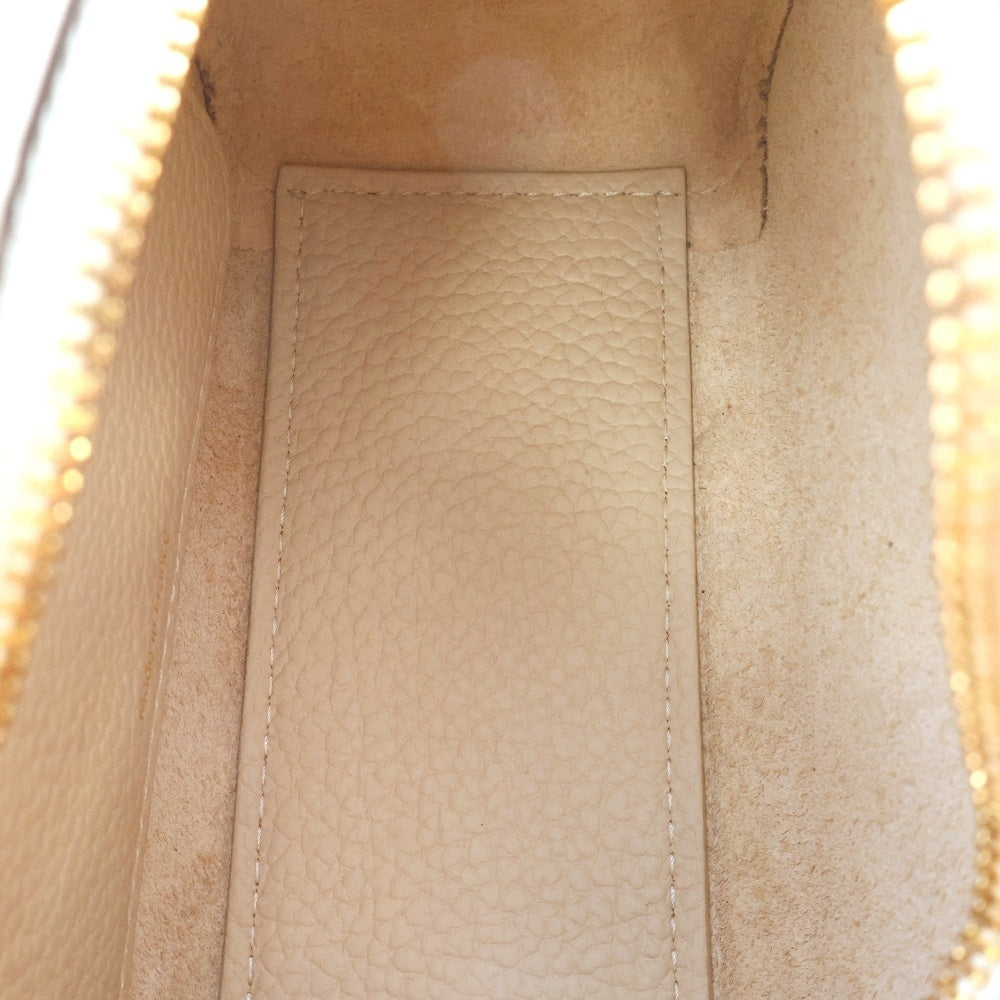 DELVAUX(デルボー) デルボー クールボックス ナノ アイボリー レザー ショルダーバッグ ハンドバッグ AA0669AQY