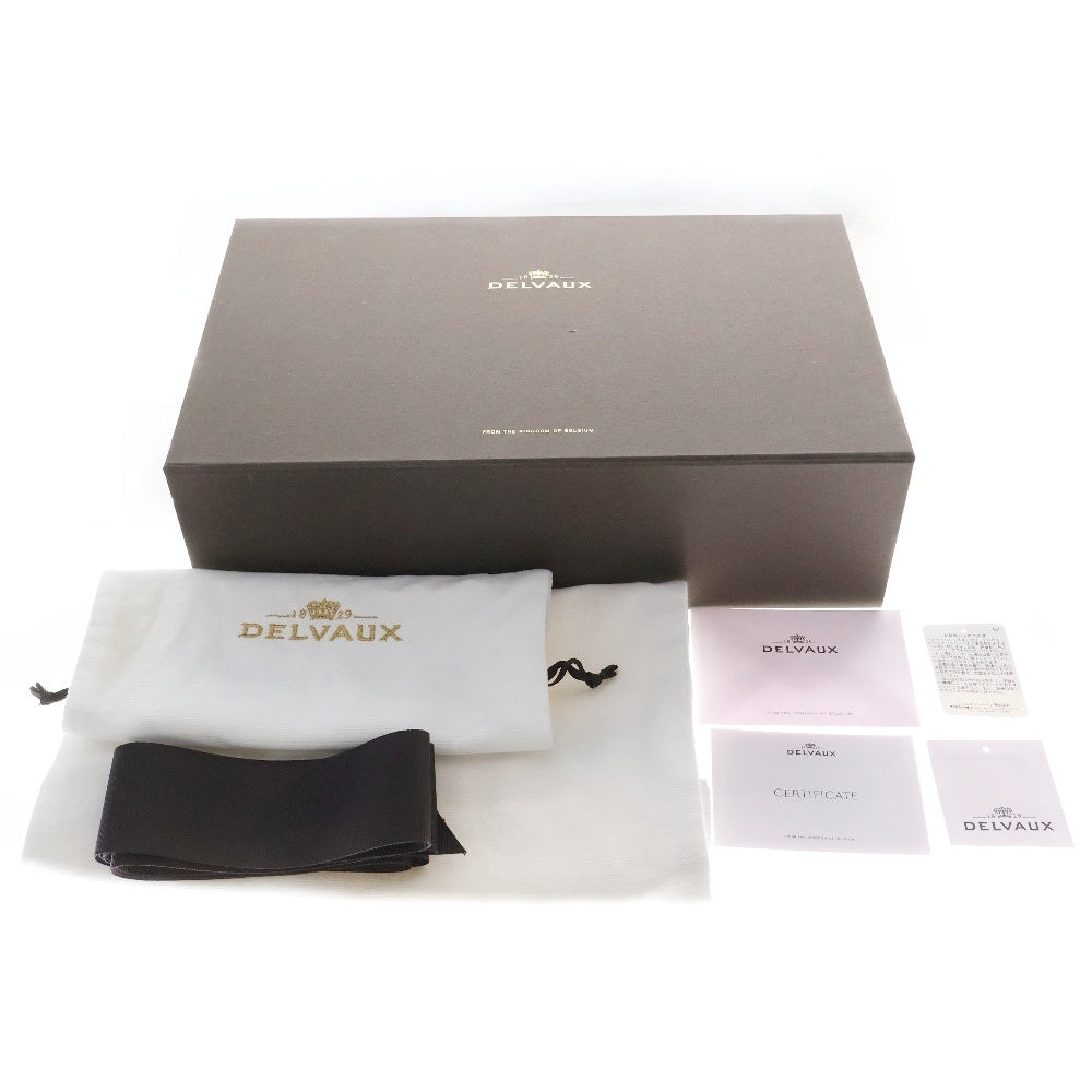 DELVAUX(デルボー) デルボー クールボックス ナノ アイボリー レザー ショルダーバッグ ハンドバッグ AA0669AQY