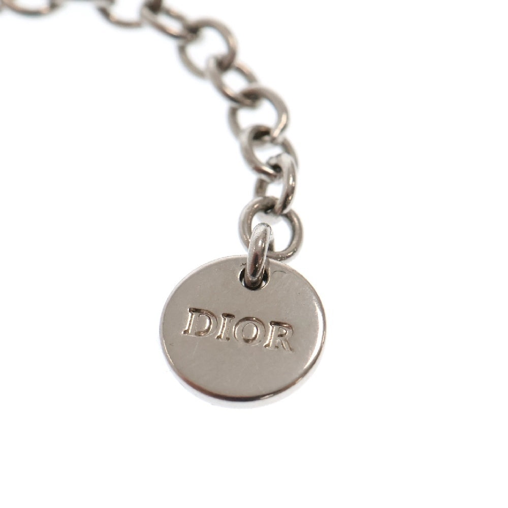 Christian Dior(クリスチャンディオール) Clair D Lune CDロゴ ブレスレット ラインストーン シルバー GP アクセサリー