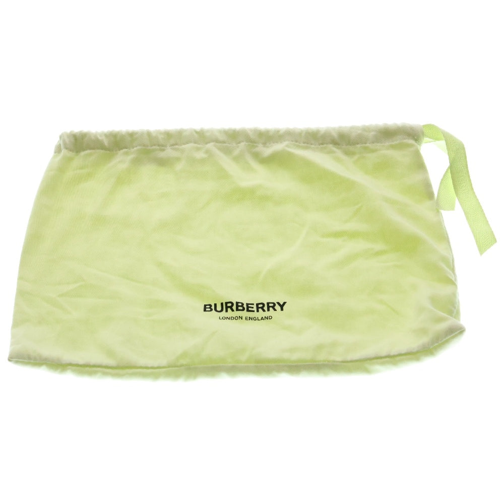 BURBERRY(バーバリー) TBロゴ チェーン ショルダーバッグ ベージュ レザー ゴールド金具