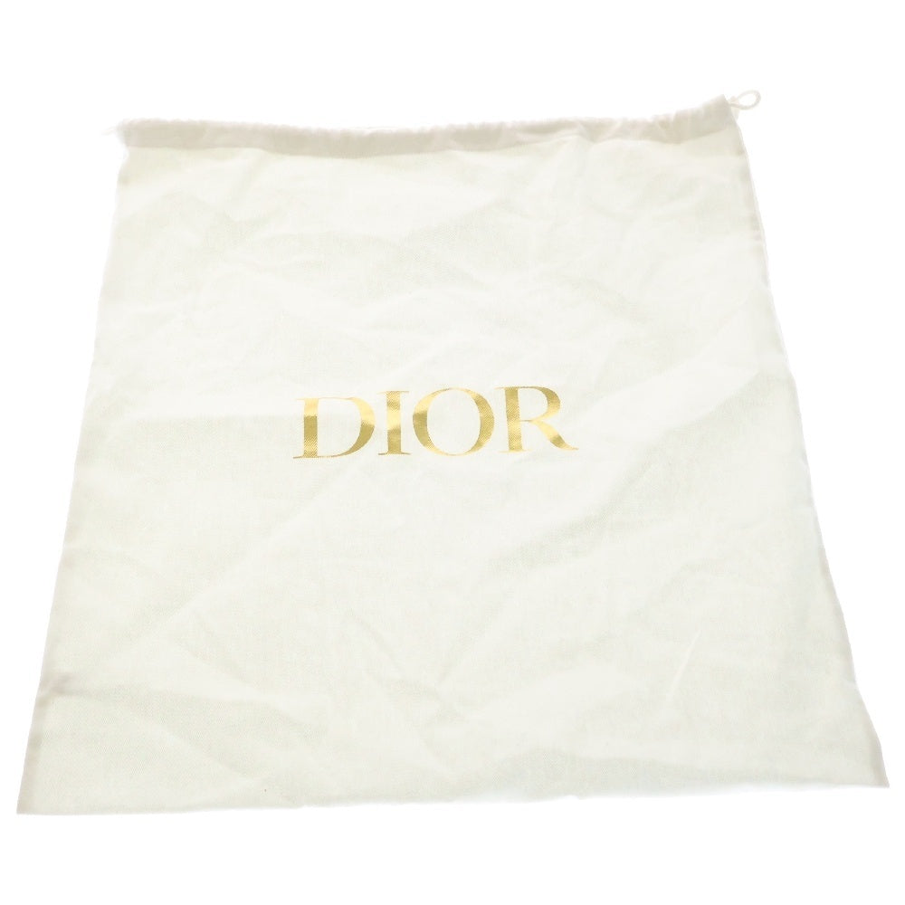 Christian Dior(クリスチャンディオール) グレインドカーフスキン Saddle バッグ レザーショルダーバッグ ホワイト M0455CBAA