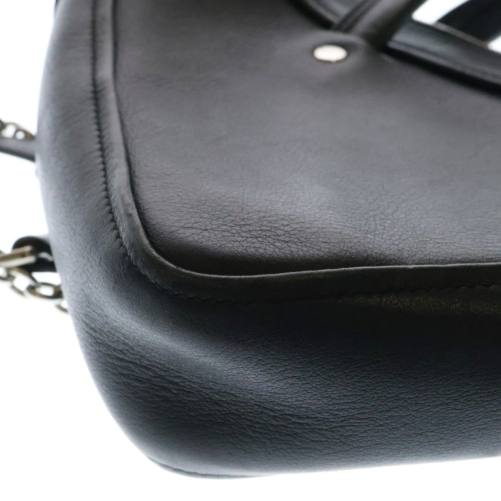 BALENCIAGA(バレンシアガ) トライアングル ダッフルXS 2WAY チェーンショルダーバッグ ハンドバッグ ブラック レザー 527272