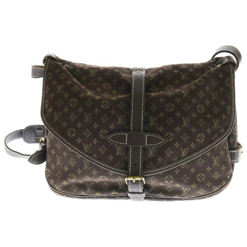 LOUIS VUITTON(ルイヴィトン) モノグラム ミニラン ソミュール30 ショルダーバッグ ブラウン キャンバス M95227