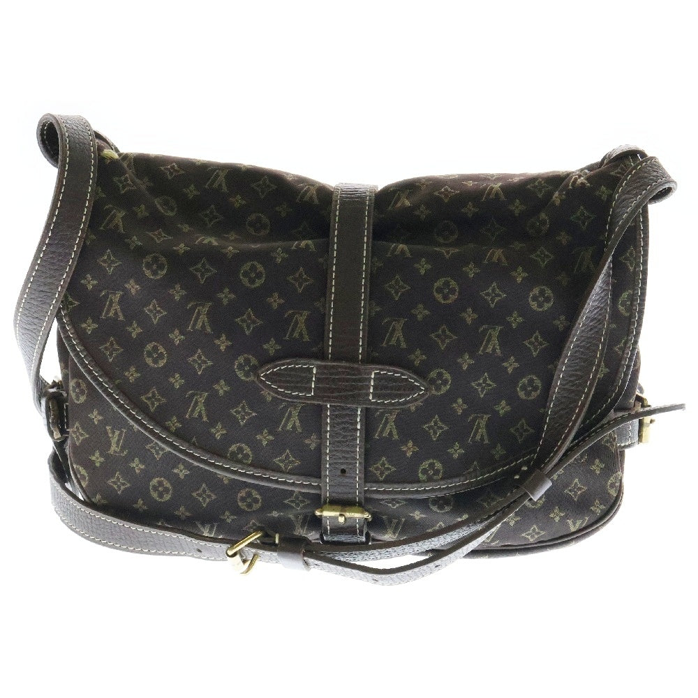 LOUIS VUITTON(ルイヴィトン) モノグラム ミニラン ソミュール30 ショルダーバッグ ブラウン キャンバス M95227