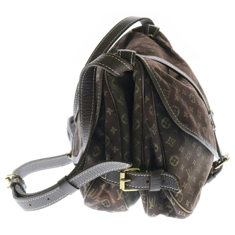 LOUIS VUITTON(ルイヴィトン) モノグラム ミニラン ソミュール30 ショルダーバッグ ブラウン キャンバス M95227