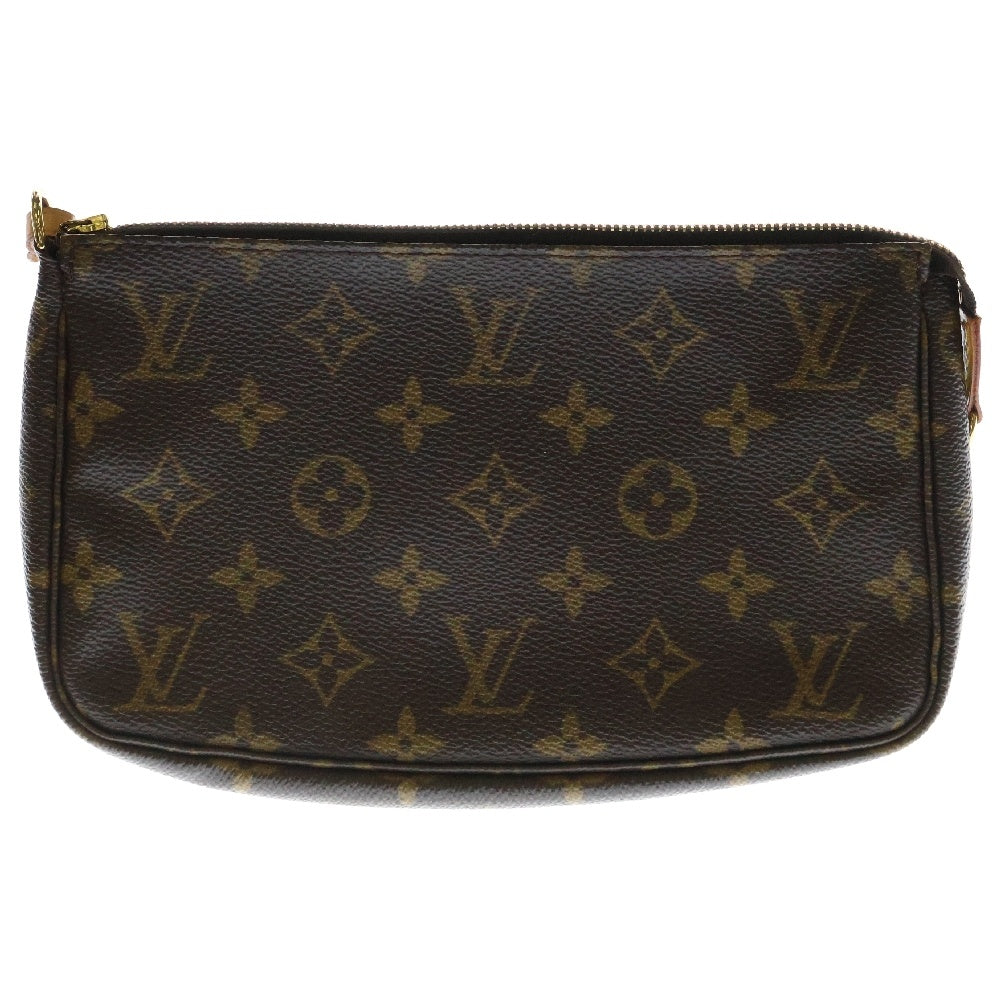LOUIS VUITTON(ルイヴィトン) モノグラム ポシェットアクセソワール ポーチ ブラウン PVCレザー M51980