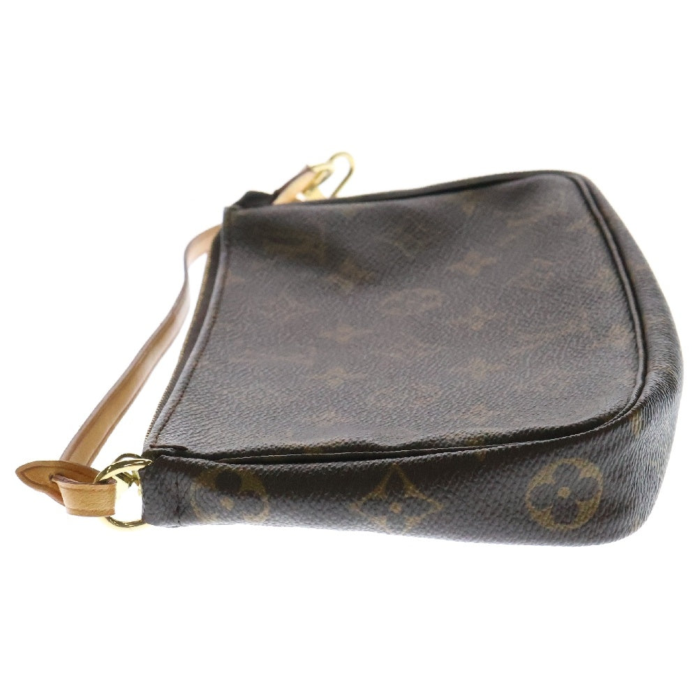 LOUIS VUITTON(ルイヴィトン) モノグラム ポシェットアクセソワール ポーチ ブラウン PVCレザー M51980