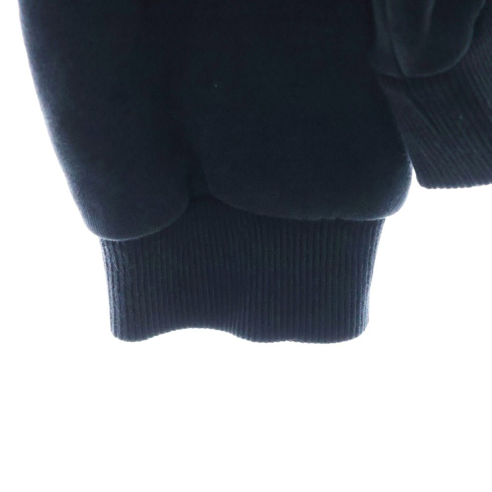 CELINE(セリーヌ) 21AW Loose Sweatshirt In Cotton Fleece ドローコード フーディー スウェット プルオーバーパーカー ブラック 2Y468670Q