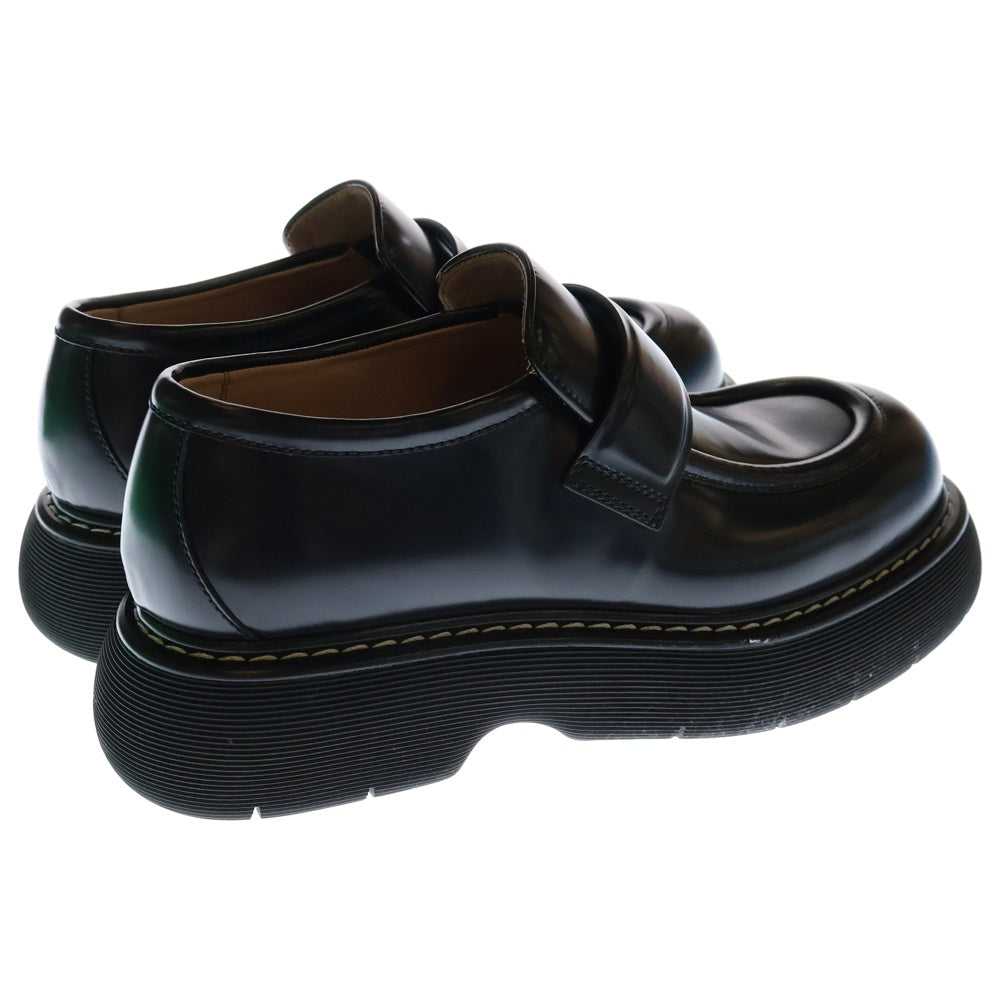 BOTTEGA VENETA(ボッテガヴェネタ) バウンス ローファー ブラック レザー #45 シューズ 靴 メンズ
