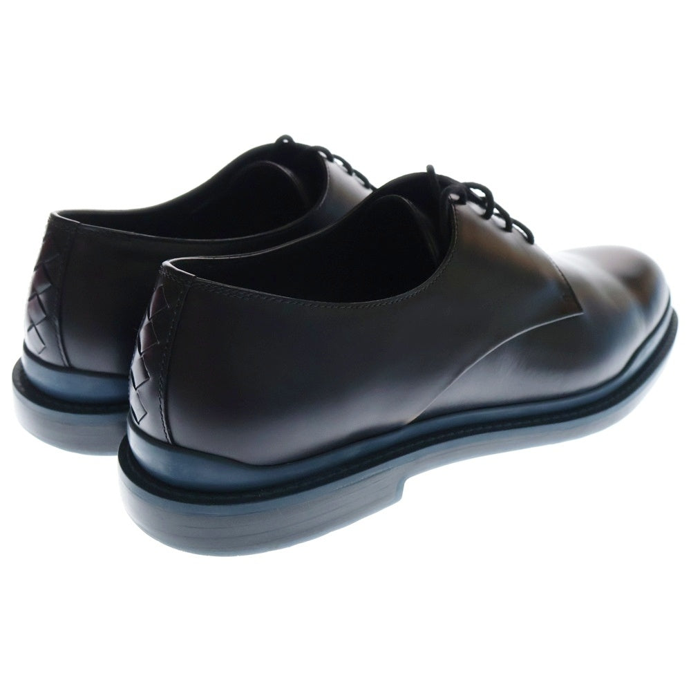 BOTTEGA VENETA(ボッテガヴェネタ) レースアップ ダービーシューズ ビジネスシューズ ブラック レザー #45 靴 メンズ