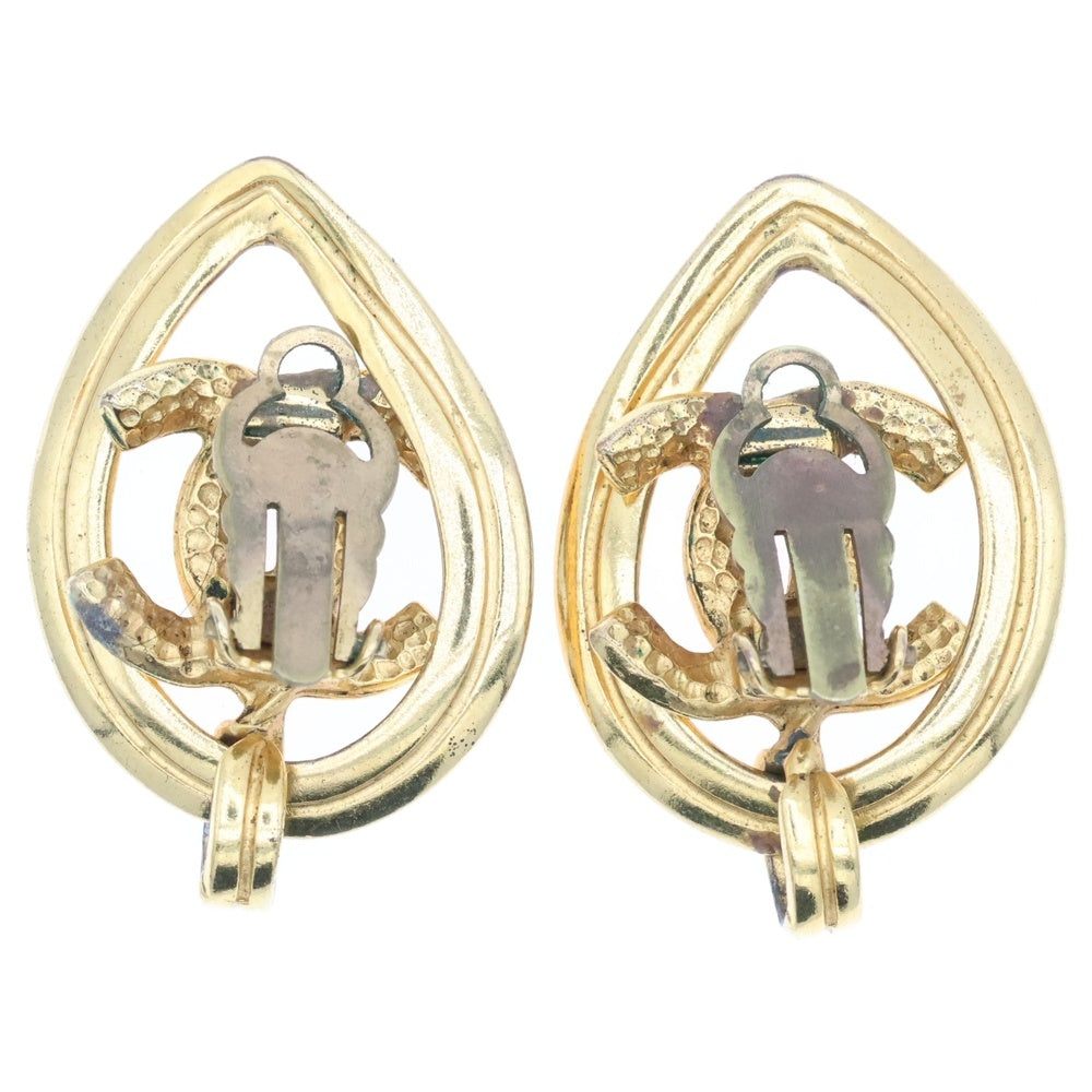 CHANEL(シャネル) ココマーク ティアドロップイヤリング イヤーアクセサリー ゴールド96P