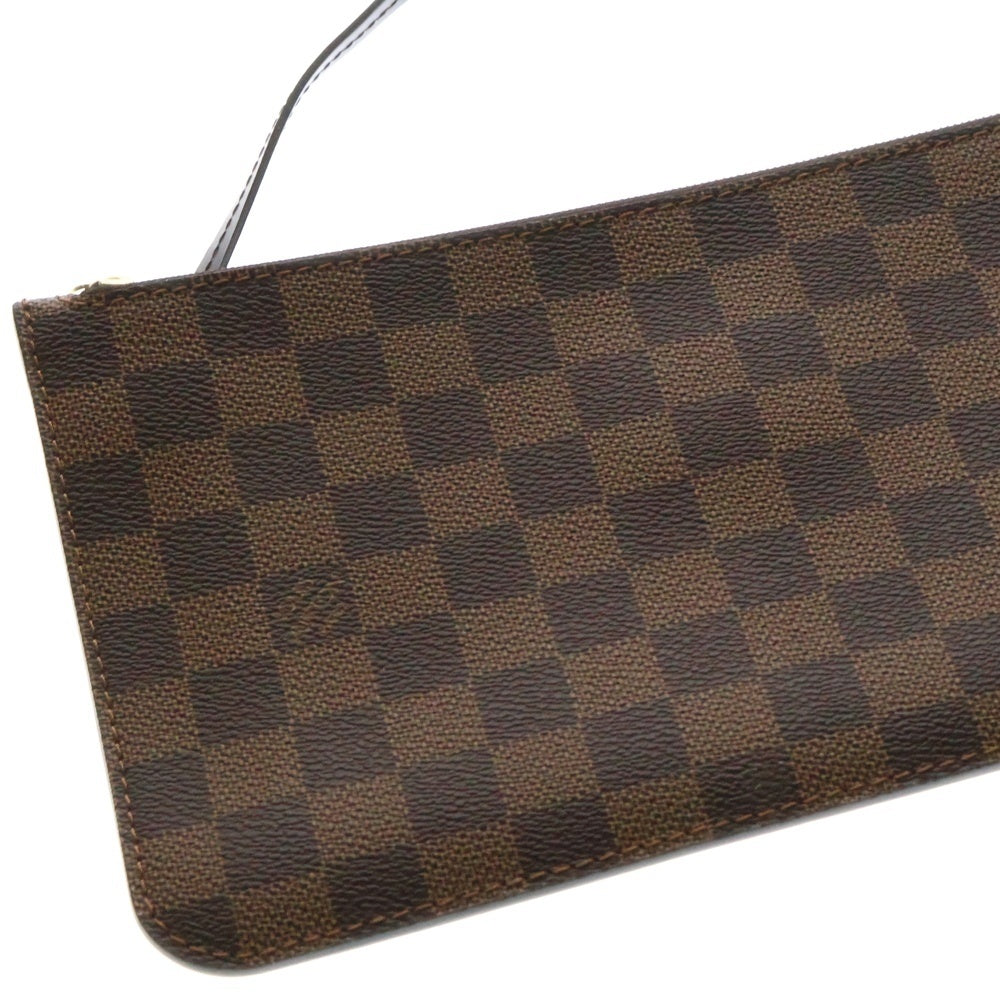 LOUIS VUITTON(ルイヴィトン) ダミエ ネヴァーフルMM トートバッグ ハンドバッグ ブラウン ゴールド金具 レザー×PVC N41358 新型