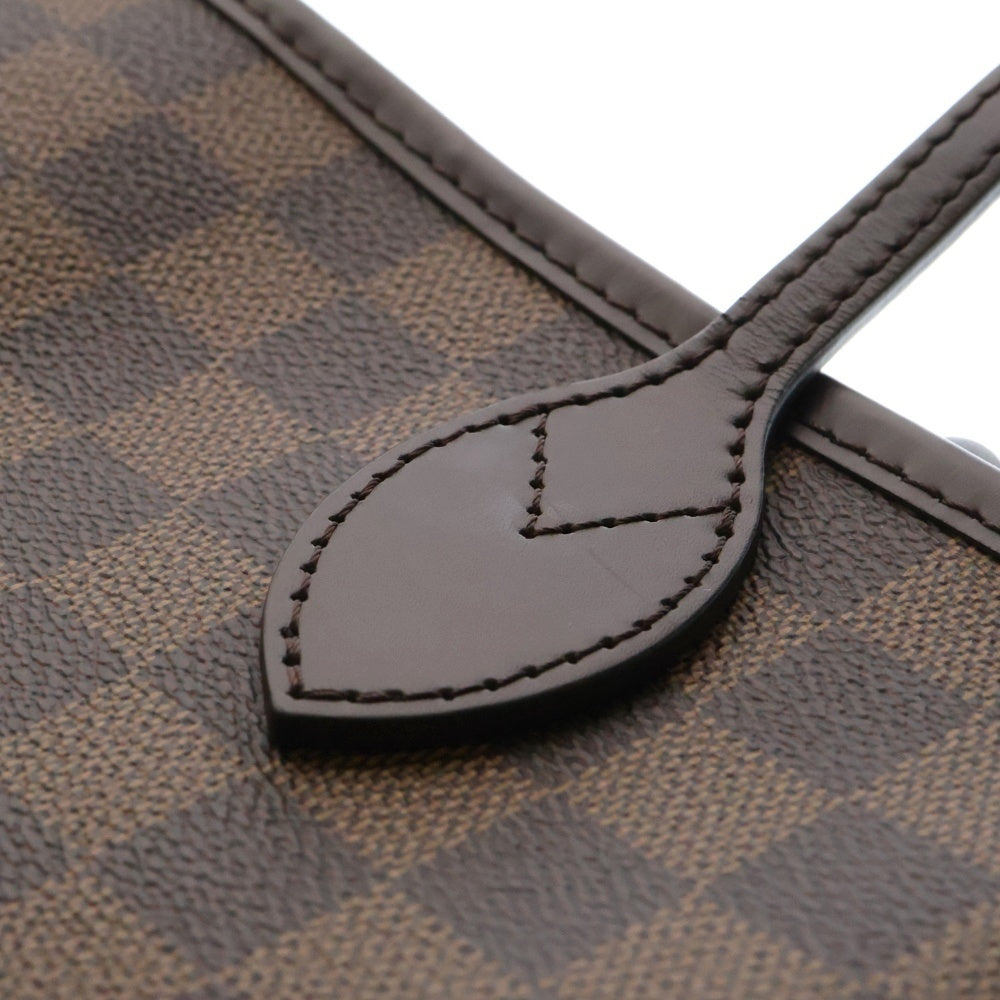 LOUIS VUITTON(ルイヴィトン) ダミエ ネヴァーフルMM トートバッグ ハンドバッグ ブラウン ゴールド金具 レザー×PVC N41358 新型