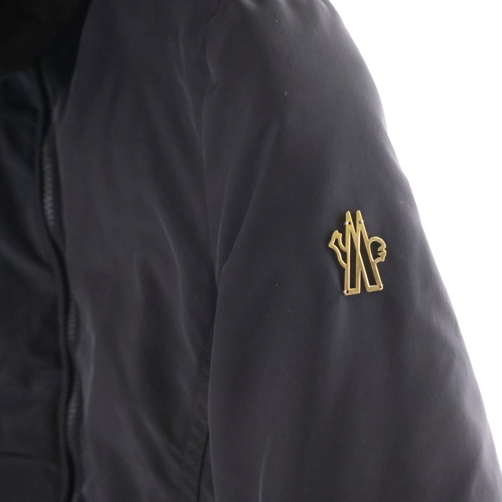 MONCLER(モンクレール) AMIENS アミアン ファー付き フーデッド ダウンジャケット ブラック レディース 920-093-45328-17
