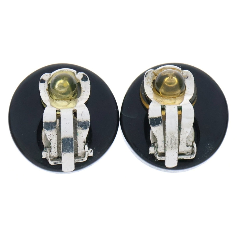 CHANEL(シャネル) ココマーク ラインストーン イヤリング ブラック レディース 06P