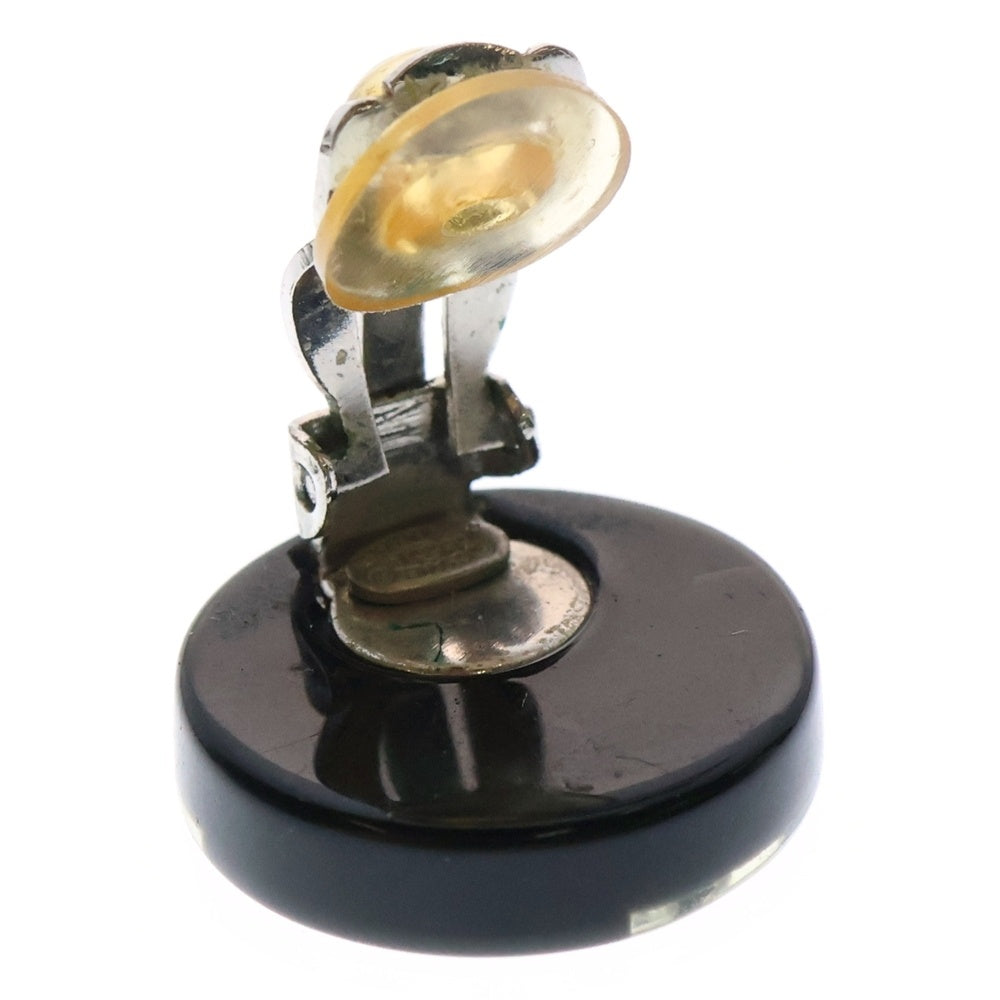 CHANEL(シャネル) ココマーク ラインストーン イヤリング ブラック レディース 06P