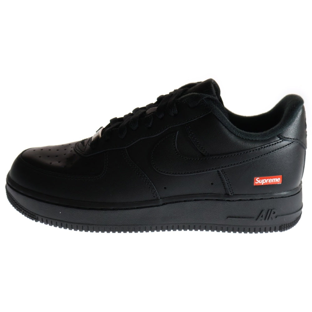NIKE(ナイキ) ×SUPREME AIR FORCE 1 LOW CU9225-001 エアフォースワンロー ローカットスニーカー US9.5/27cm ブラック