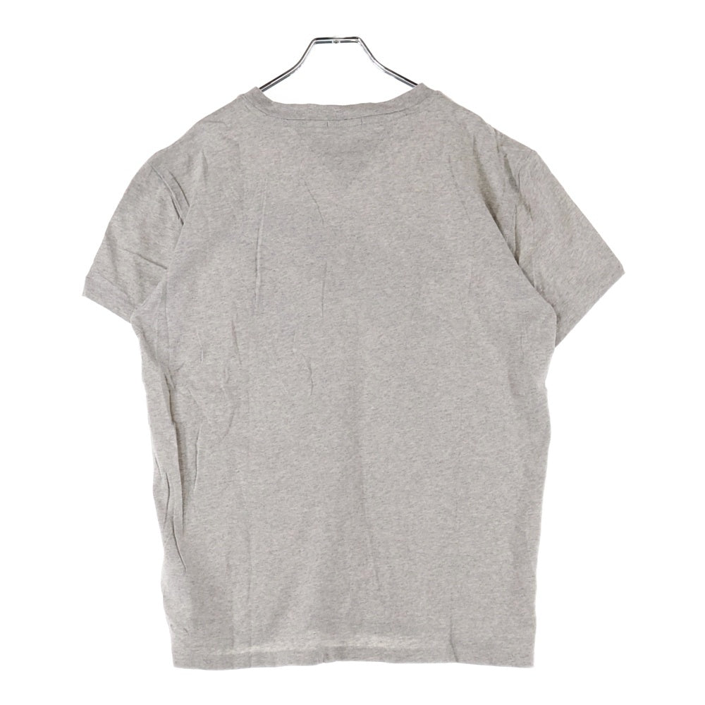 TOMMY JEANS(トミージーンズ) ロゴプリント クルーネック 半袖Tシャツ カットソー グレー
