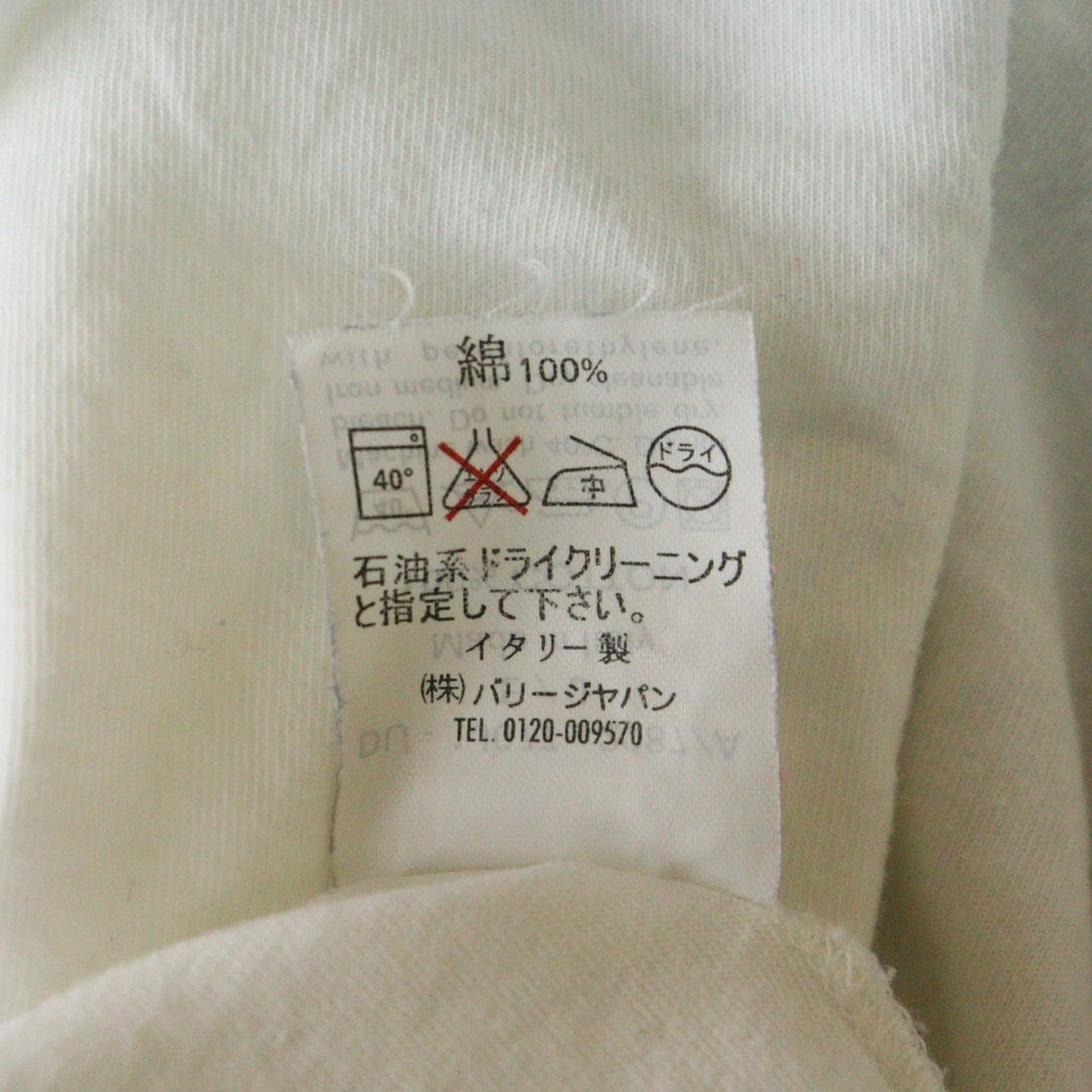 BALLY(バリー) クルーネック長袖Tシャツ ホワイト