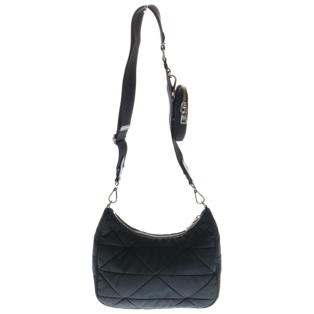 PRADA(プラダ) パテッド ショルダーバッグ ブラック ナイロン 1BC151