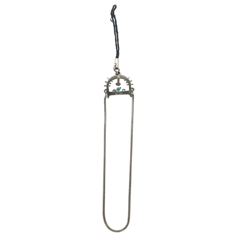 DIOR(ディオール) 猫 キャット Dロゴ キーホルダー ストラップ シルバー