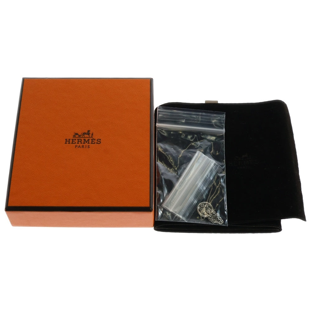 HERMES(エルメス) コルダージュ ロープ ネックレス ペンダント チェーン シルバー