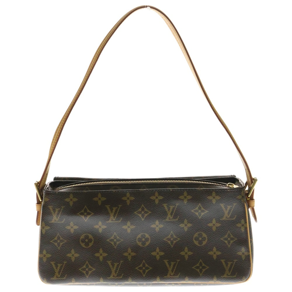 LOUIS VUITTON(ルイヴィトン) ヴィバシテMM モノグラム PVC レザー ワンショルダーバッグ ブラウン M51164