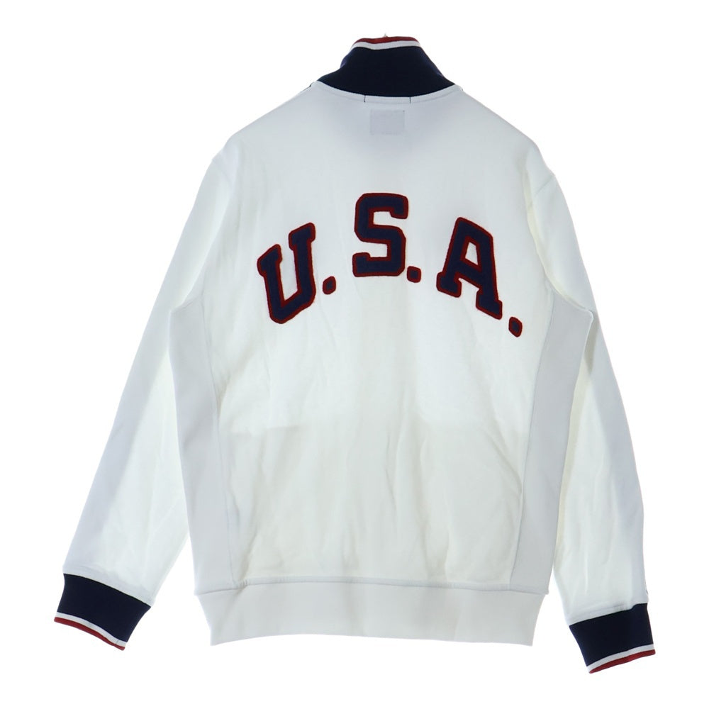 POLO RALPH LAUREN(ポロラルフローレン) 2012 ロンドン 五輪 USA 代表 ビッグポニー刺繍 トラックジャケット ホワイト