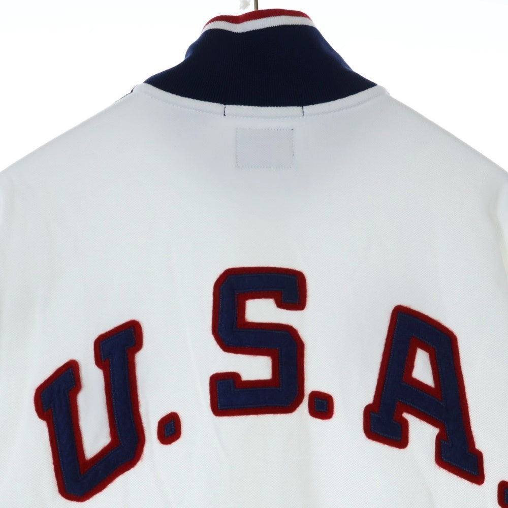 POLO RALPH LAUREN(ポロラルフローレン) 2012 ロンドン 五輪 USA 代表 ビッグポニー刺繍 トラックジャケット ホワイト