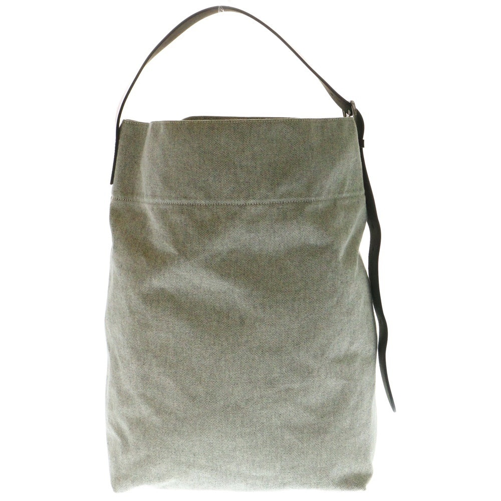 HERMES(エルメス) エトリヴィエール ショルダーバッグ トワルオフィシエ キャンバス×レザー シルバー金具 A刻印