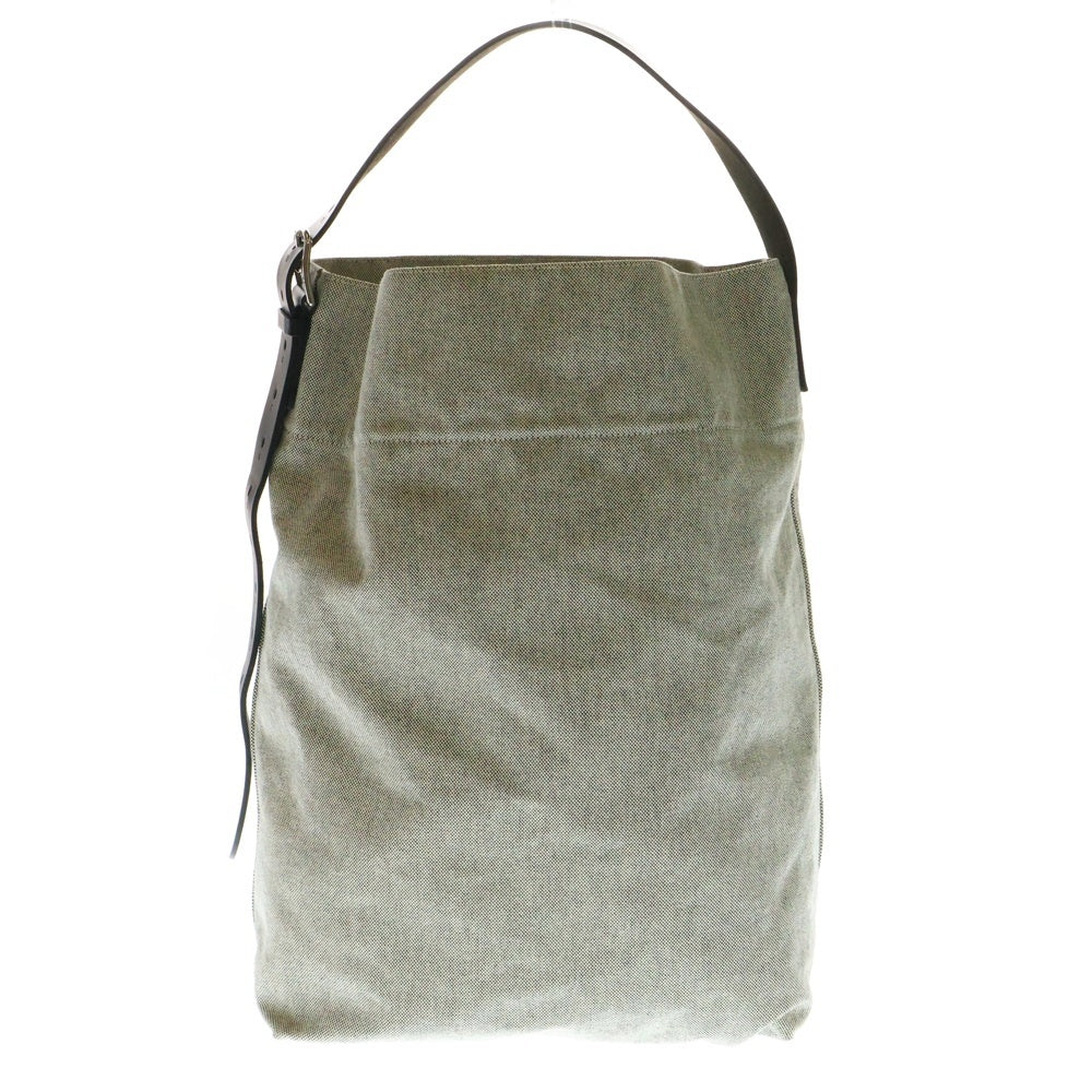 HERMES(エルメス) エトリヴィエール ショルダーバッグ トワルオフィシエ キャンバス×レザー シルバー金具 A刻印