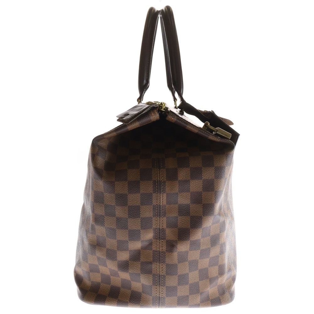 LOUIS VUITTON(ルイヴィトン) ダミエ グリニッジPM トートバッグ ハンドバッグ ブラウン ゴールド金具 レザー×PVC N41165
