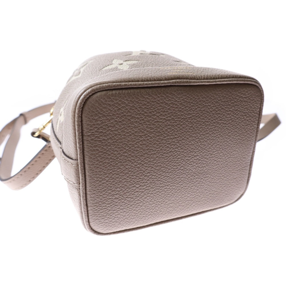 LOUIS VUITTON(ルイヴィトン) モノグラムアンプラント ナノイエ トゥルトレール 2WAY レザーショルダーバッグ ハンドバッグ ベージュ レディース M46291
