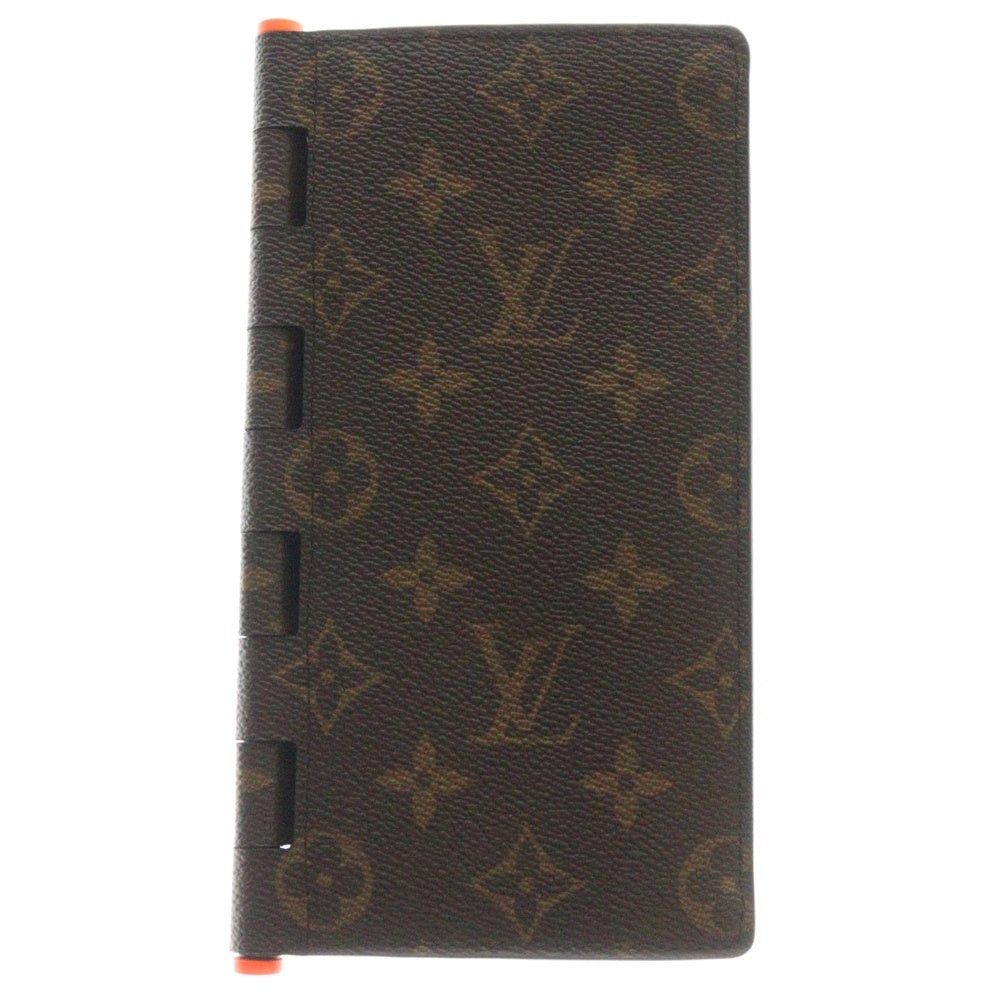 LOUIS VUITTON(ルイヴィトン) モノグラム ポルトフォイユブラザ ヒンジ ブラウン PVCレザー 二つ折り財布 M67449