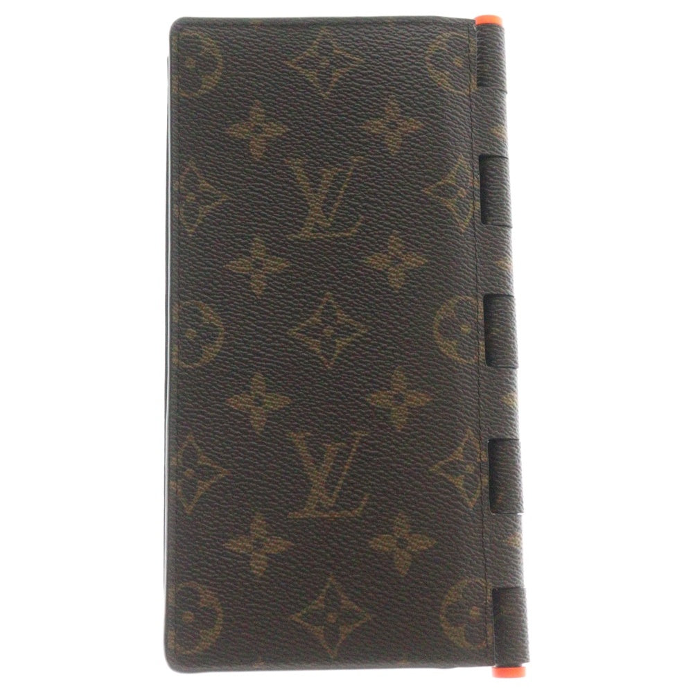 LOUIS VUITTON(ルイヴィトン) モノグラム ポルトフォイユブラザ ヒンジ ブラウン PVCレザー 二つ折り財布 M67449