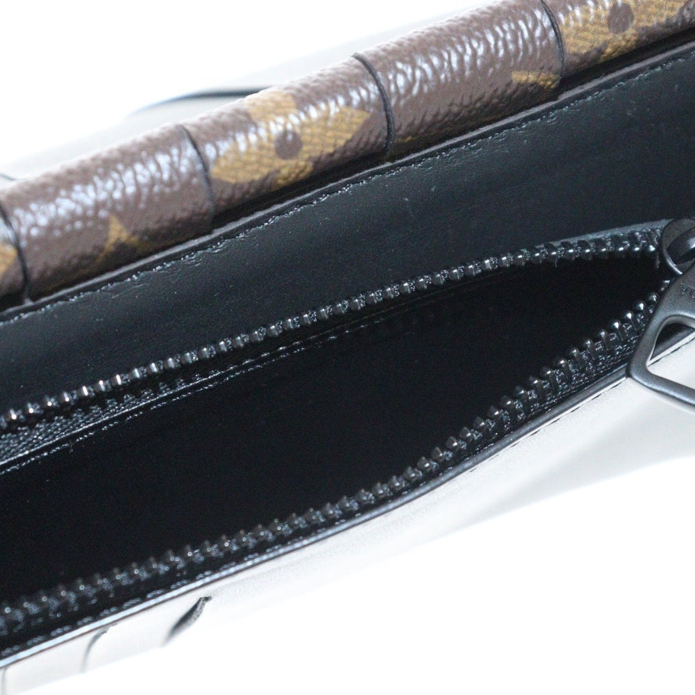 LOUIS VUITTON(ルイヴィトン) モノグラム ポルトフォイユブラザ ヒンジ ブラウン PVCレザー 二つ折り財布 M67449