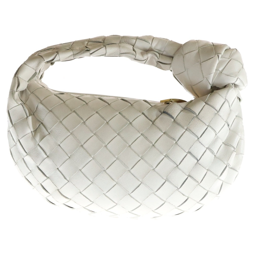 BOTTEGA VENETA(ボッテガヴェネタ) イントレチャート ミニジョディ レザーハンドバッグ ホワイト レディース