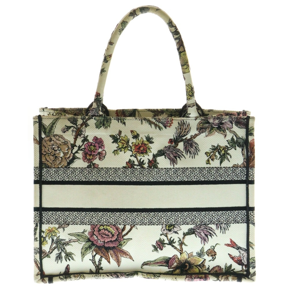 Christian Dior(クリスチャンディオール) ブックトート ミディアム 花柄 フラワーモチーフ ハンドバッグ トートバッグ