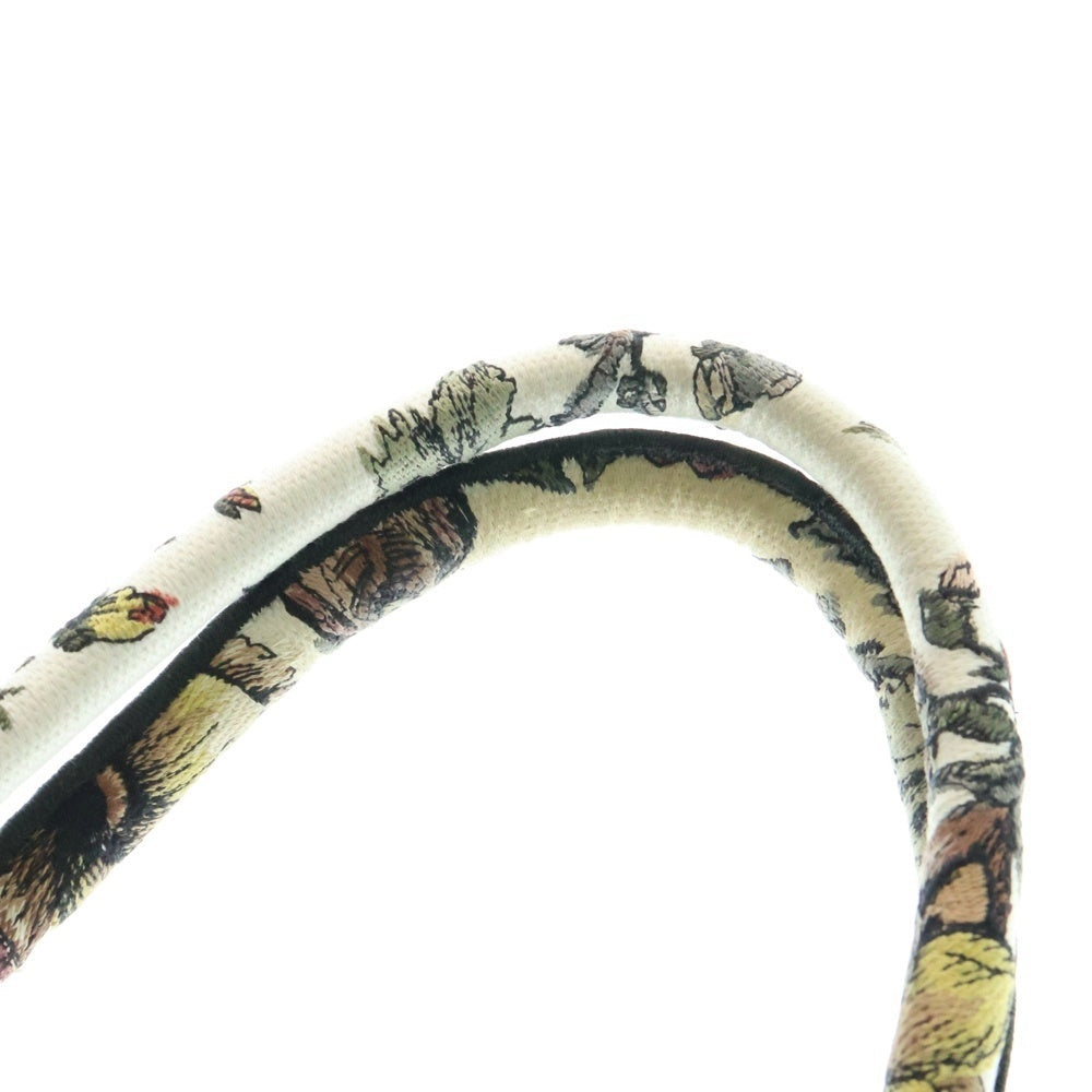 Christian Dior(クリスチャンディオール) ブックトート ミディアム 花柄 フラワーモチーフ ハンドバッグ トートバッグ