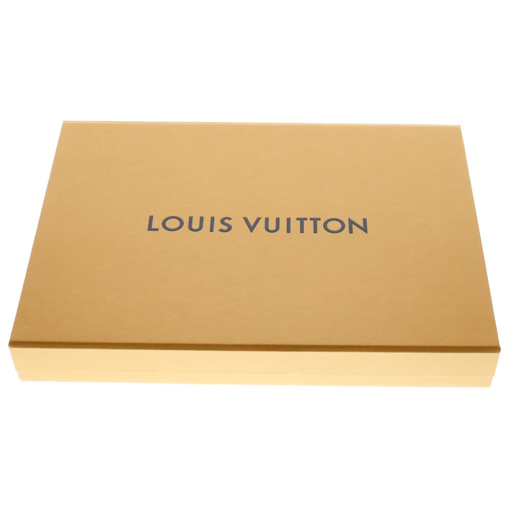 LOUIS VUITTON(ルイヴィトン) LV モノグラム エセンシャル シャイン ウール混マフラー ラベンダー レディース M78895