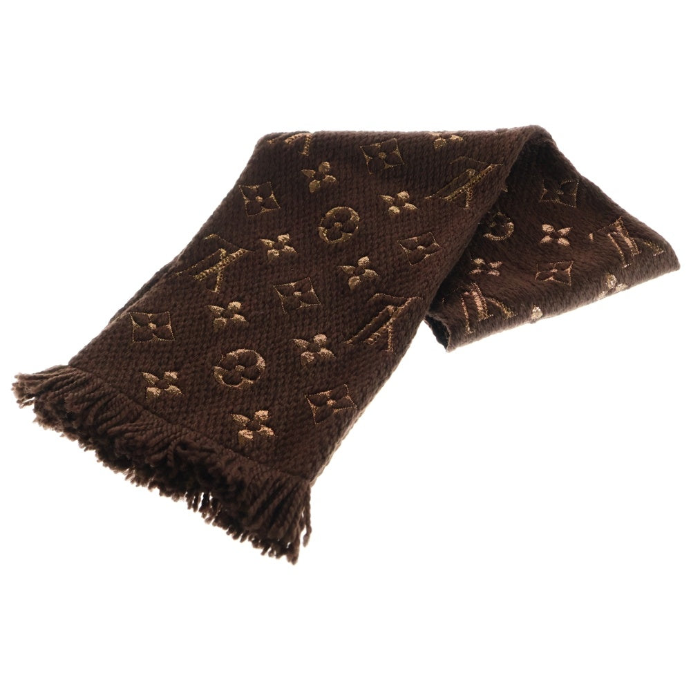 LOUIS VUITTON(ルイヴィトン) モノグラム エシャルプ ロゴマニア シャイン マロン マフラー M71383 ブラウン