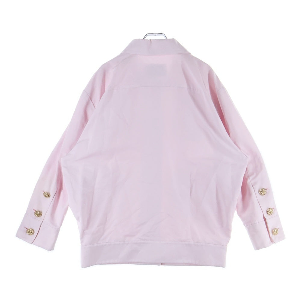 CHANEL(シャネル) Utility Jacket ココマークボタン ユーティリティジャケット ピンク P64419V60620