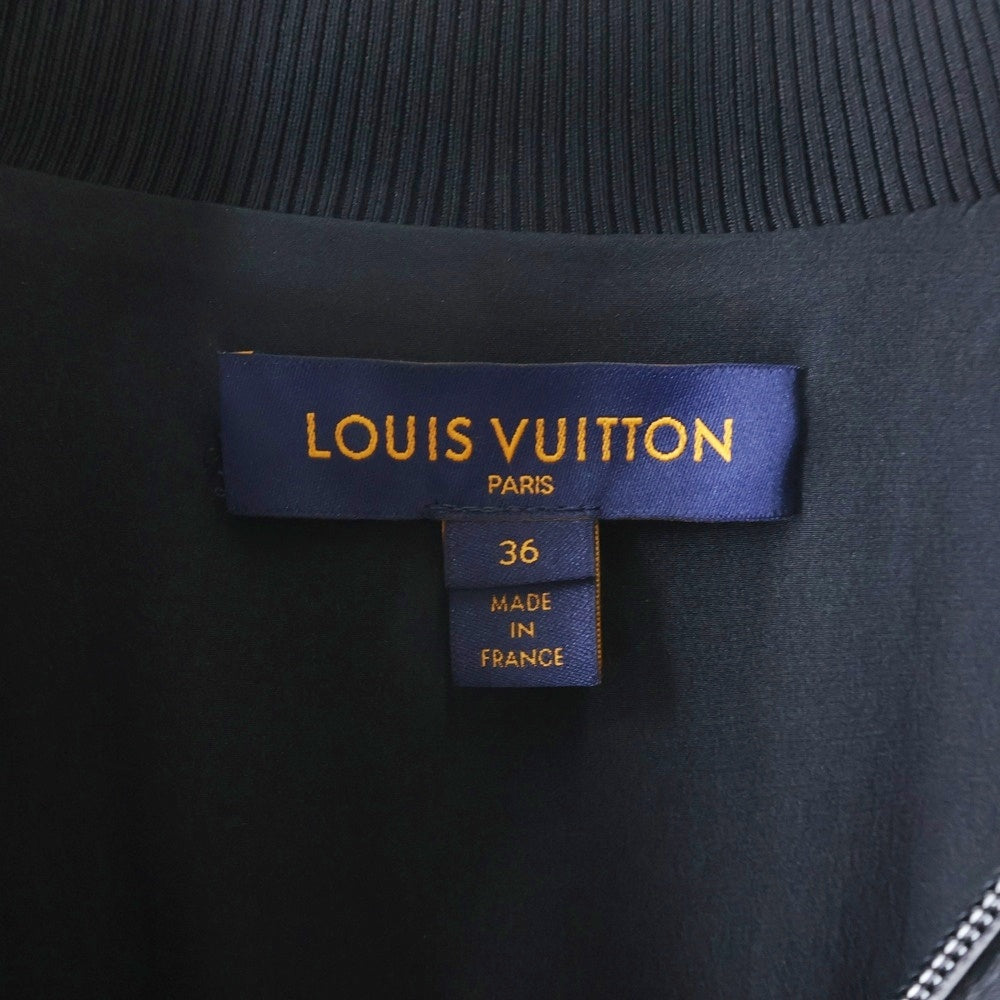 LOUIS VUITTON(ルイヴィトン) 21AW エンボスモノグラムジップアップジャケット ブラック RW211B D97 FKVE01 レディース