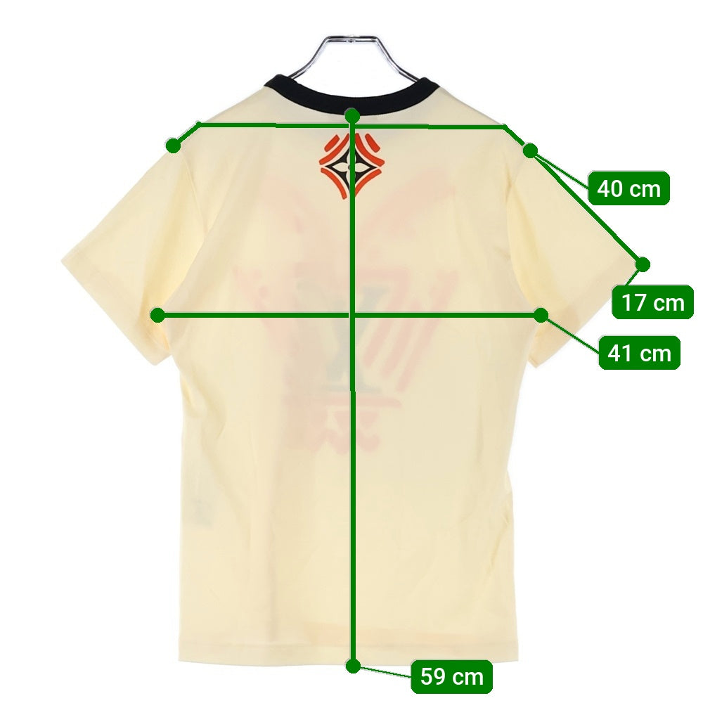 LOUIS VUITTON(ルイヴィトン) 20AW Iconic LV アイコニック LVプリント 半袖Tシャツ クリーム レディース RW202W YGC FJTS15