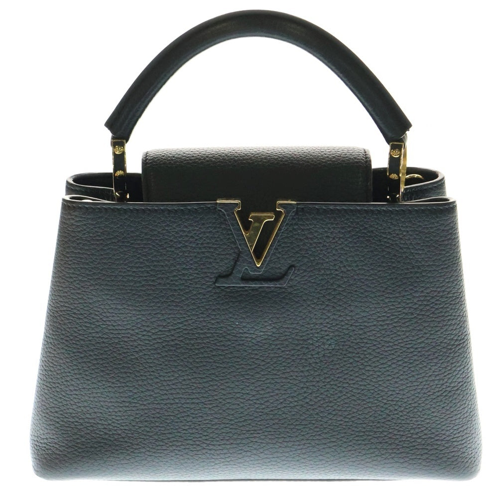 LOUIS VUITTON(ルイヴィトン) LV カプシーヌBB ノワール トリヨン 2WAY レザーハンドバッグ ショルダーバッグ ブラック レディース M94755